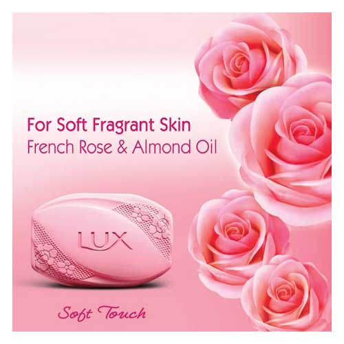 صابون رز فرانسوی لوکس
 125 گرم