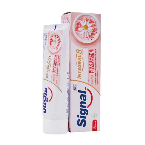 خمیر دندان اینتگرال سیگنال
 نمک صورتی و روغن بابونه