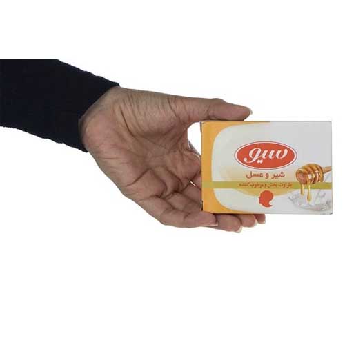 صابون جعبه ای سیو شیر و عسل