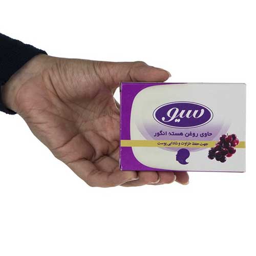 صابون جعبه ای سیو روغن هسته انگور