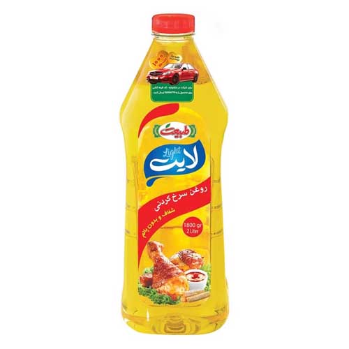 روغن مایع سرخ کردنی لایت طبیعت   1.8 لیتر