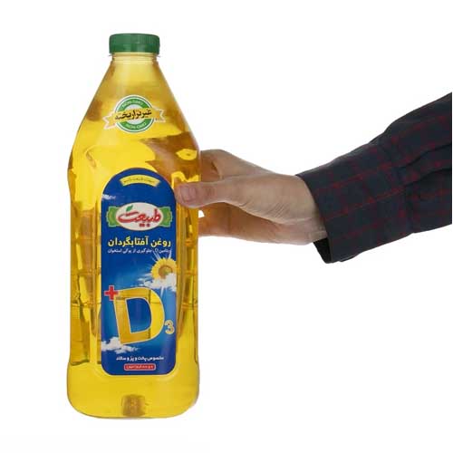 روغن مایع آفتابگردان طبیعت 2 لیتر