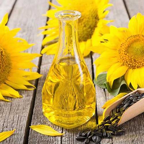 روغن مایع حلبی طبیعت آفتابگردان 