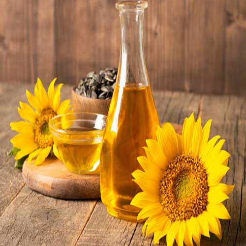 روغن مایع حلبی طبیعت آفتابگردان 