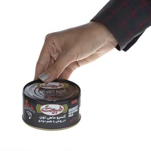 تن ماهی طبیعت دودی