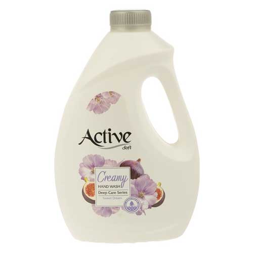 مایع دستشویی کرمی اکتیو انجیر و گل