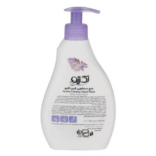 مایع دستشویی کرمی اکتیو انجیر و گل