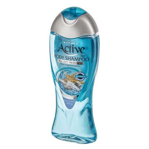 شامپو بدن شفاف اکتیو رایحه دریایی