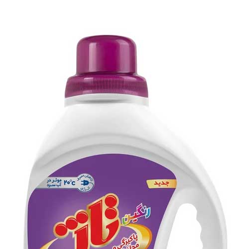مایع لباسشویی رنگین شوی تاژ 1 لیتر