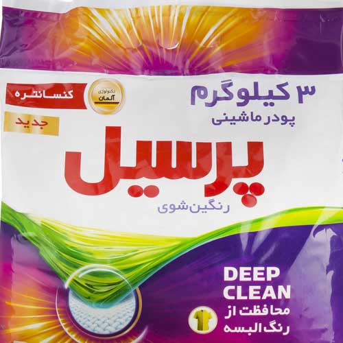 پودر لباسشویی رنگین شوی پرسیل  3 کیلوگرم