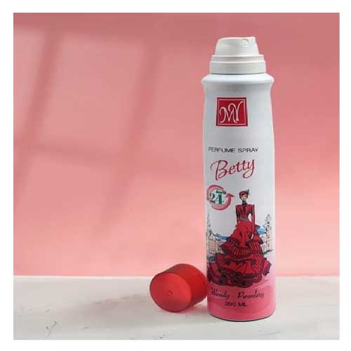 اسپری بدن زنانه مای
 بتی