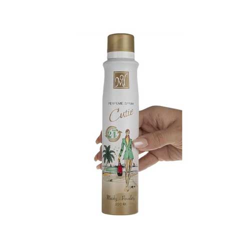اسپری بدن زنانه مای
 کیوتی