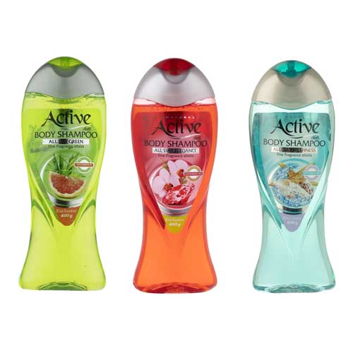 شامپو بدن شفاف اکتیو