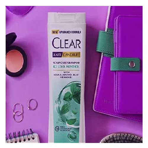 شامپو خنک کننده کلیر 
 200 میلی لیتر