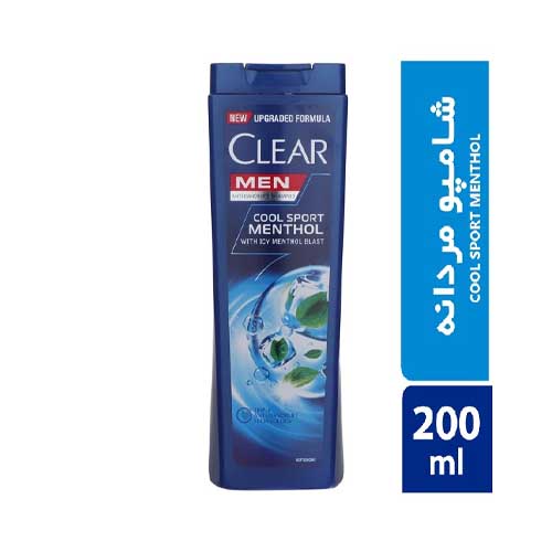 شامپو خنک کننده آقایان کلیر  200 میلی لیتر