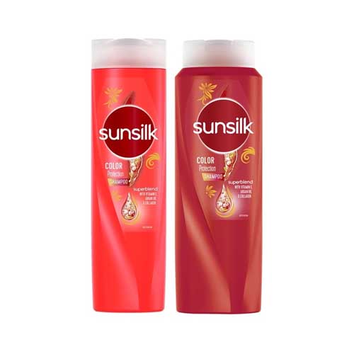 شامپو تثبیت رنگ مو سان سیلک