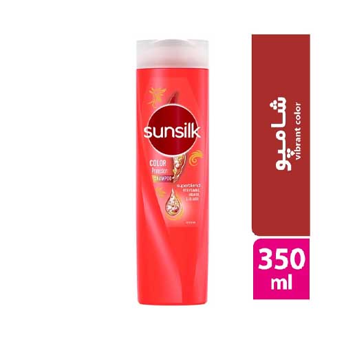شامپو تثبیت رنگ مو سان سیلک 350 میلی لیتر