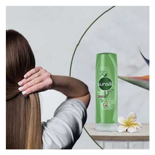 شامپو نرم کننده سان سیلک
