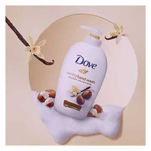 مایع دستشویی کرمی داو
