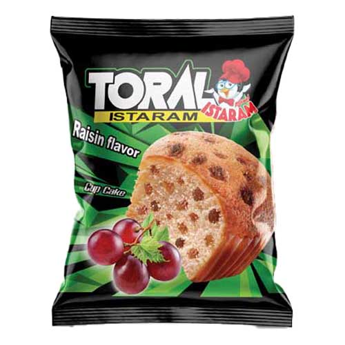 کاپ کیک کشمشی تورال ایسترم