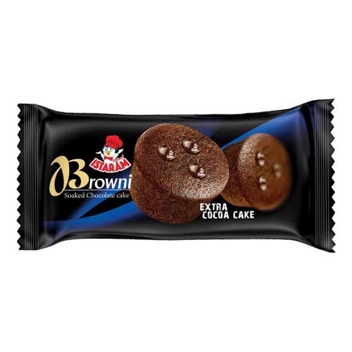 کیک دو قلو براونی ایسترم