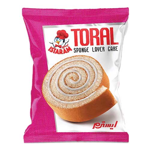 رول کیک وانیلی ایسترم