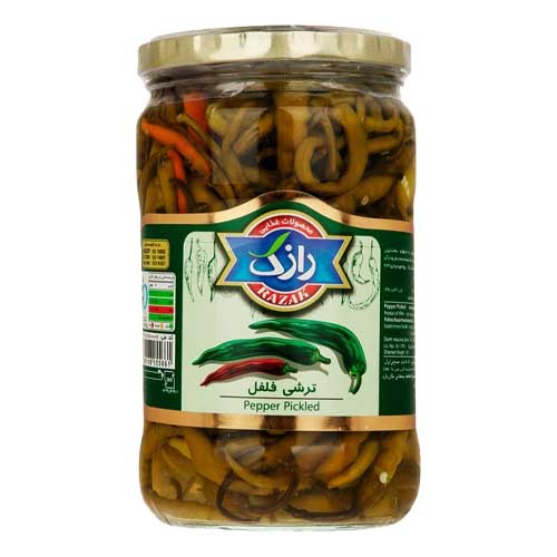 ترشی فلفل رازک