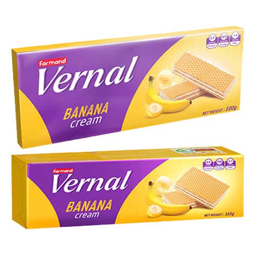 ویفر موزی ورنال