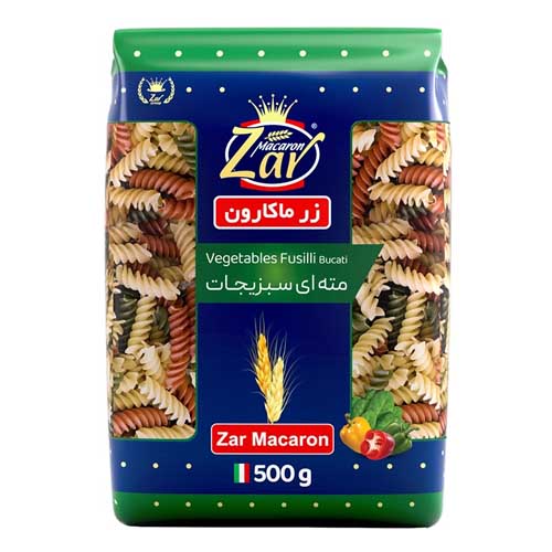 ماکارونی فرمی مته ای زر ماکارون