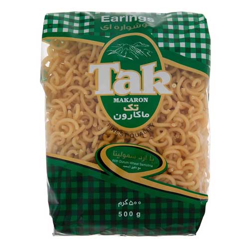 ماکارونی گوشواره ای تک ماکارون