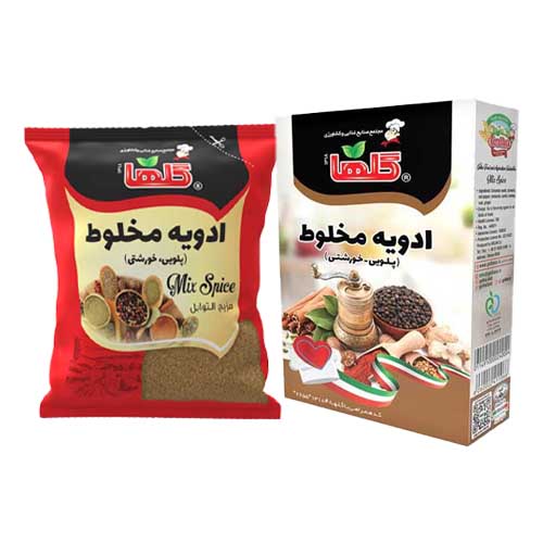 ادویه مخلوط گلها