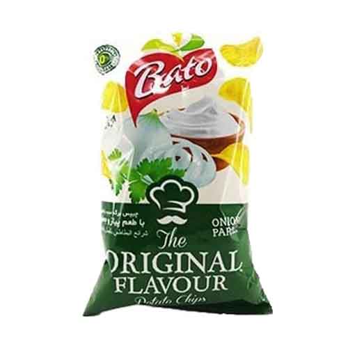 چیپس پیاز و جعفری باتو