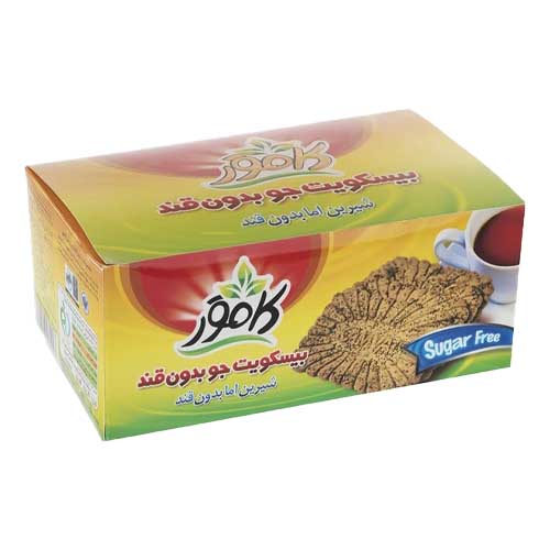 بیسکویت جو بدون قند کامور