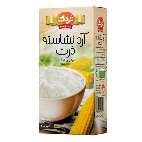 آرد نشاسته ذرت تردک