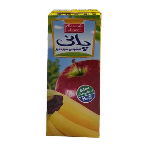 نکتار پاکتی سیب و موز پانی