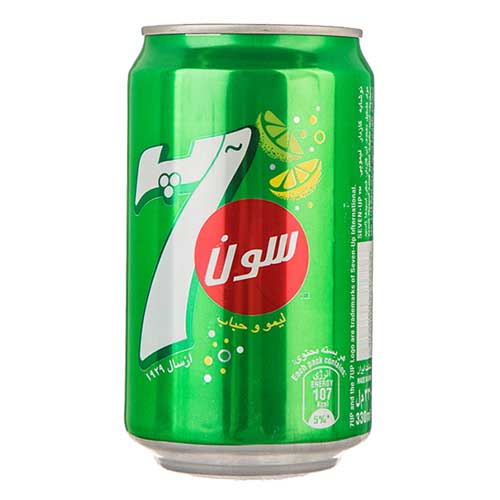 نوشابه قوطی سون آپ