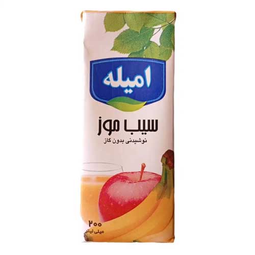 نوشیدنی سیب موز امیله